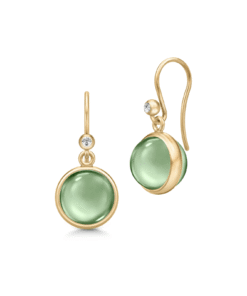 Julie Sandlau Prime Green Amethyst Ørepynt